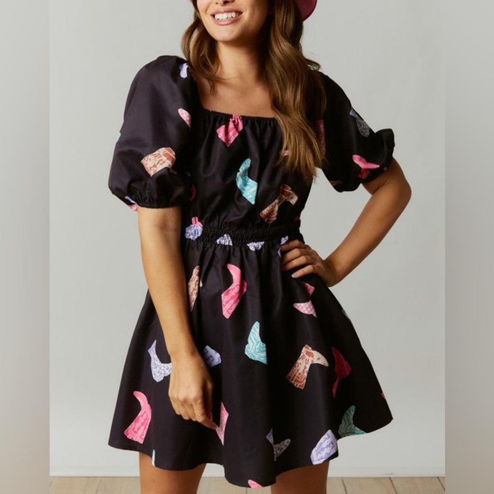 Fantastic Fawn Cowgirl Boots Dress